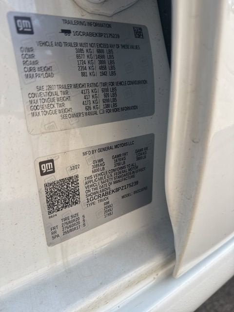 2023 Chevrolet Silverado 1500 Custom