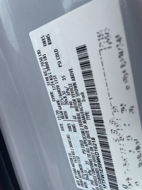 2021 Ford F-150 Lariat