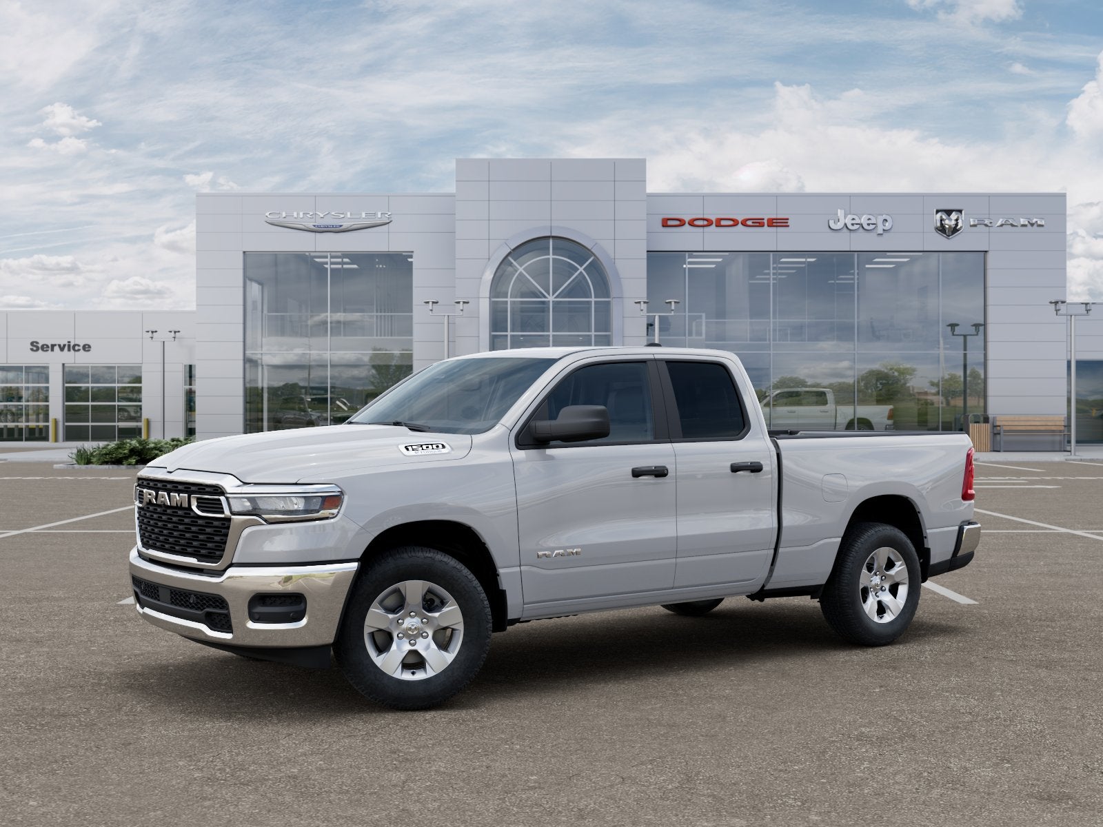 2025 RAM Ram 1500 RAM 1500 TRADESMAN QUAD CAB 4X4 6'4' BOX