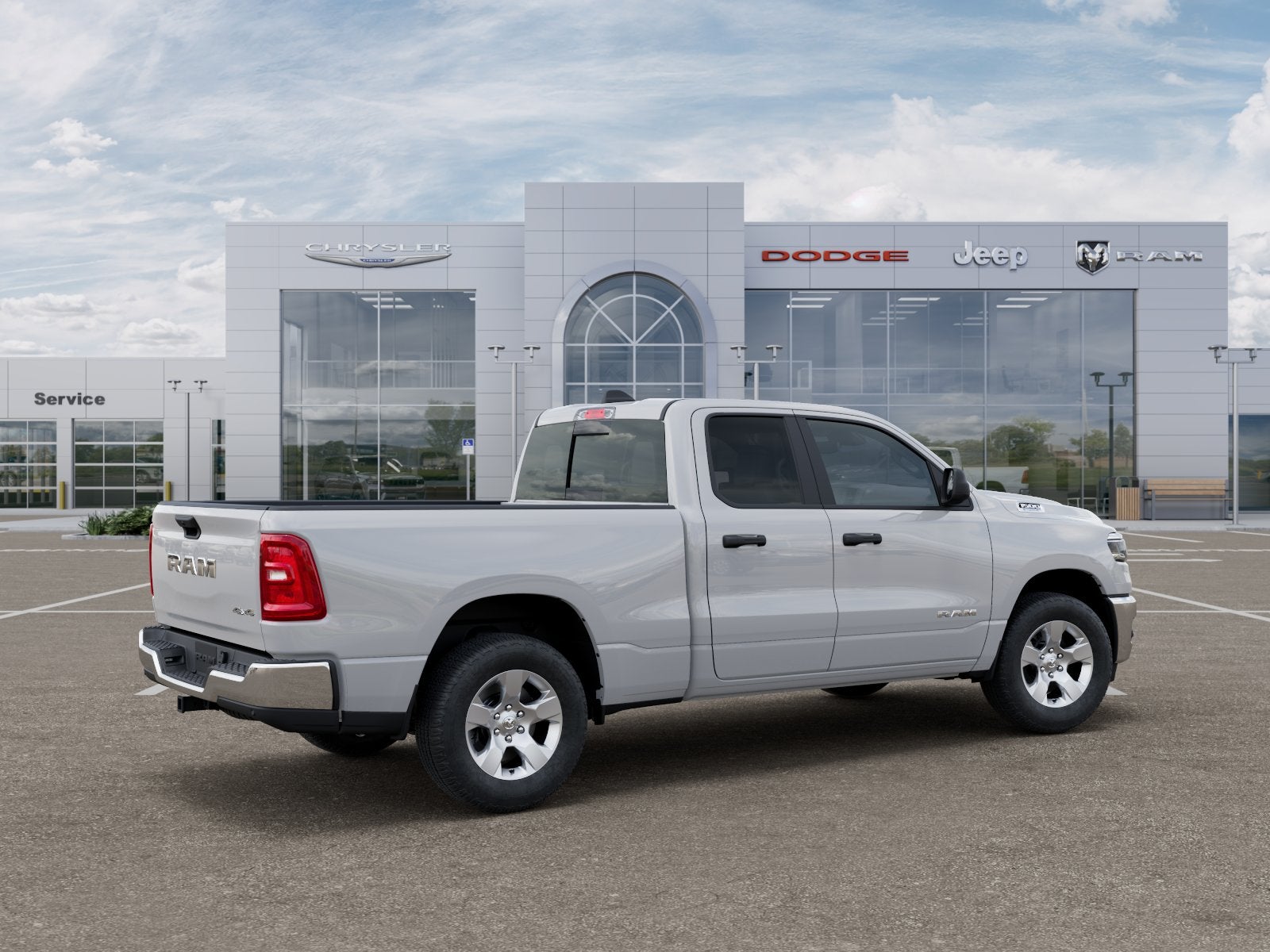 2025 RAM Ram 1500 RAM 1500 TRADESMAN QUAD CAB 4X4 6'4' BOX