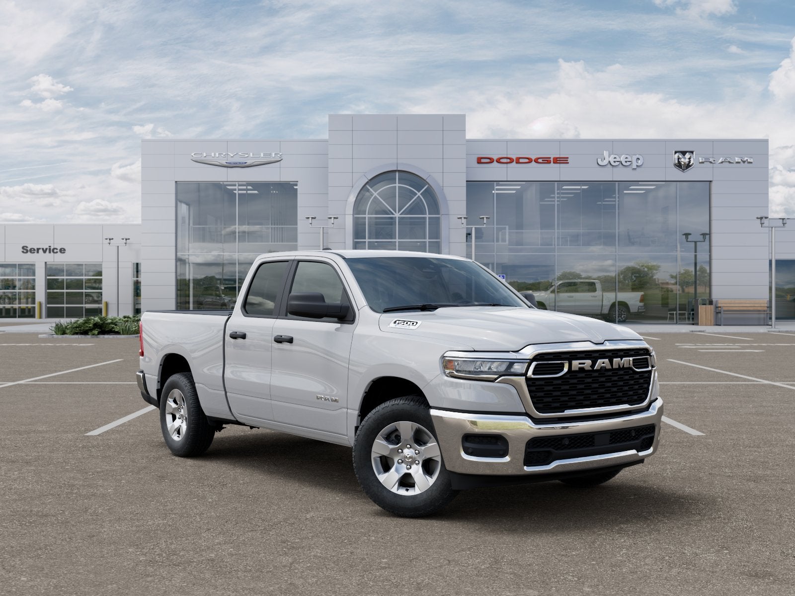 2025 RAM Ram 1500 RAM 1500 TRADESMAN QUAD CAB 4X4 6'4' BOX