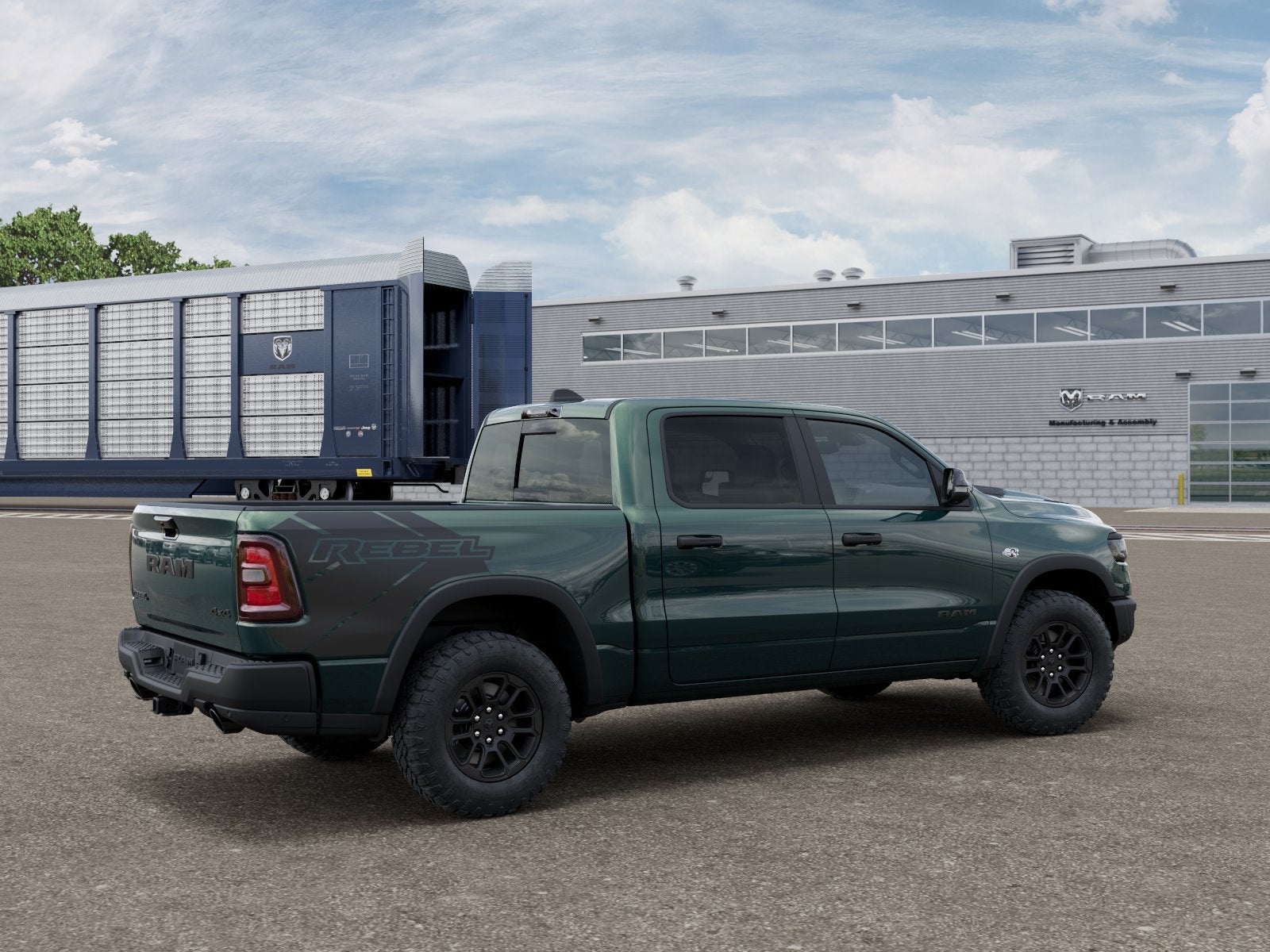 2027 RAM Ram 1500 RAM 1500 REBEL CREW CAB 4X4 5'7' BOX