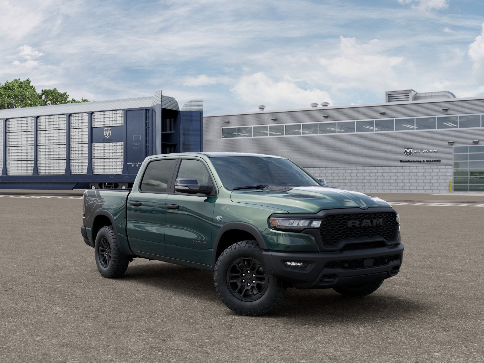 2027 RAM Ram 1500 RAM 1500 REBEL CREW CAB 4X4 5'7' BOX
